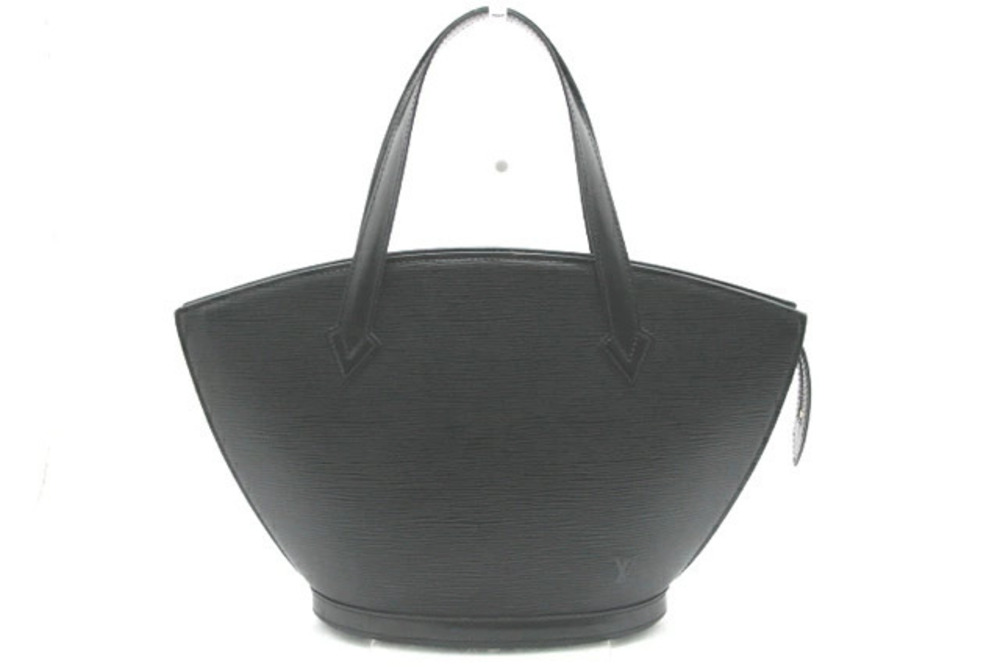 LOUIS VUITTON Handbag Epi Noir Black Saint Jacques